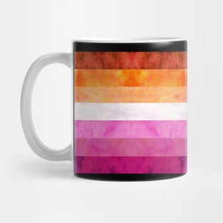 Lesbian Pride Digital Quilt Mug